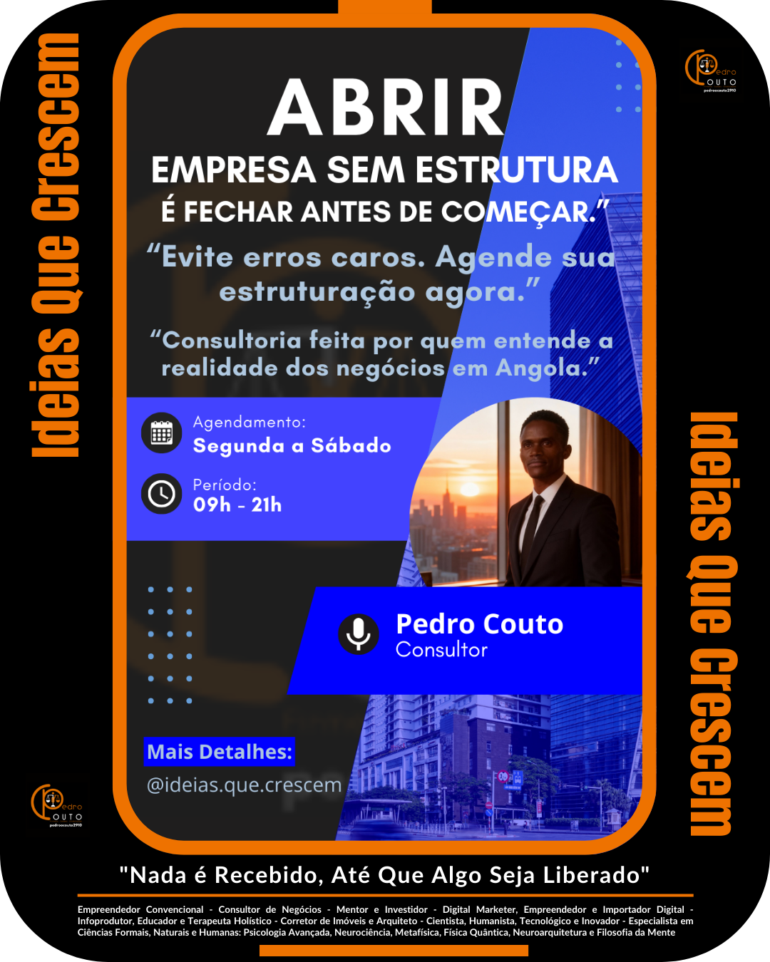 Consultoria de Criação de Empresas em Angola | Estruturação Completa, Legal e Financeira para Começar Certo